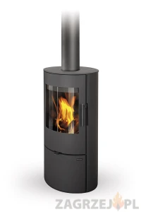 Piecyk akumulacyjny na drewno Romotop EVORA Metal 6,6 kW