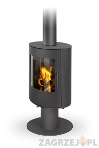 Piecyk akumulacyjny na drewno Romotop EVORA T Metal 6,6 kW