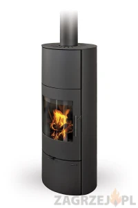 Piecyk akumulacyjny na drewno Romotop EVORA H Metal 6,6 kW
