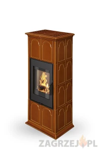 Piecyk akumulacyjny na drewno Romotop GREMIO 2 Ceramika 7,5 kW