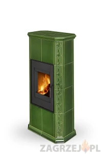 Piecyk akumulacyjny na drewno Romotop GREMIO 4 Ceramika 7,5 kW