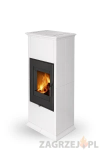 Piecyk akumulacyjny na drewno Romotop GREMIO 5 Ceramika 7,5 kW
