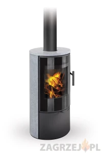 Piecyk akumulacyjny na drewno Romotop LAREDO Kamień 6,6 kW