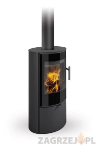 Piecyk akumulacyjny na drewno Romotop LAREDO Metal 6,6 kW