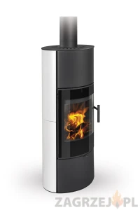 Piecyk akumulacyjny na drewno Romotop LAREDO F Metal 6,6 kW