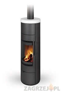 Piecyk akumulacyjny na drewno Romotop LUANCO N A Ceramika 7,4 kW