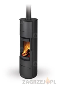 Piecyk akumulacyjny na drewno Romotop LUANCO N A Metal 7,4 kW