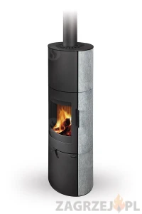 Piecyk akumulacyjny na drewno Romotop LUGO N A Kamień 7,4 kW