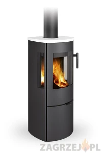 Piecyk akumulacyjny na drewno Romotop PARLA 3S Ceramika 7,8 kW