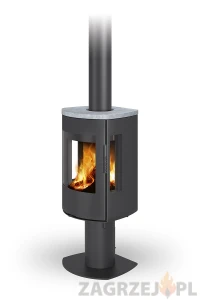 Piecyk akumulacyjny na drewno Romotop PARLA T 3S Kamień 7,8 kW