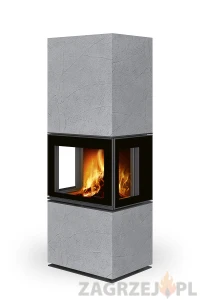 Kominek Romotop LERA C GH Thermaline Grey 61 7,5 kW