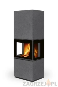 Kominek Romotop LERA C GH Thermaline Grey 62 7,5 kW