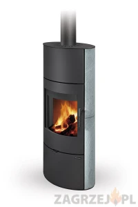 Piecyk akumulacyjny na drewno Romotop SONE H Kamień 8,2 kW